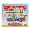 Set de joaca casuta si 2 figurine, Hommy, Home Sweet Home, 14 piese