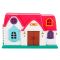 Set de joaca casuta si 2 figurine, Hommy, Home Sweet Home, 14 piese