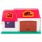 Set de joaca casuta si 2 figurine, Hommy, Home Sweet Home, 14 piese