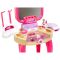 Set masuta de infrumusetare cu lumini, Barbie, Beauty Studio