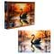 Puzzle Witty Puzzlezz, Lebada neagra, 500 piese