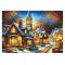 Puzzle Witty Puzzlezz, Scena de iarna, 500 piese