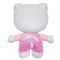 Jucarie de plus, Hello Kitty in salopeta, Roz, 30 cm