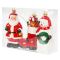 Set 3 decoratiuni, Alska, Om de zapada, Mos Craciun si gheata cu cadouri