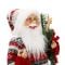 Figurina decorativa, Alska, Mos Craciun cu felinar, 46 cm