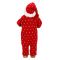 Figurina decorativa, Alska, Mos Craciun in pijamale, 28 cm