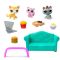 Set 3 figurine, Littlest Pet Shop, Diner Dash