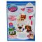 Set 3 figurine cu accesorii, Littlest Pet Shop, Grooming Spa