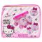 Set patine cu rotile si protectii, Rising Sports, Hello Kitty, Marime 25-31, Roz