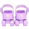 Set patine cu rotile si protectii, Rising Sports, Kuromi, Marime 25-31, Mov