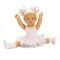 Papusa Dollz And More, Tina balerina, Roz deschis, 45 cm