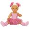 Papusa Dollz And More, Tina balerina, Roz inchis, 45 cm