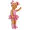 Papusa Dollz And More, Tina balerina, Roz inchis, 45 cm