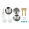 Set bucatarie din lemn cu lumini si sunete, Miele, Family