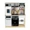Set bucatarie din lemn cu lumini si sunete, Miele, Family