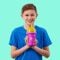 Pahar cu pai pentru slushy, Chill Factor, Fruitastic