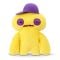Jucarie de plus, Fuggler, Fugg Life, Squidge, Yellow, S1, 22 cm