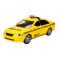 Masina de taxi cu lumini si sunete, Maxx Wheels, 24 cm, Galben