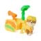 Figurina cu accesorii, Paw Patrol the Dino Movie, Rubble, 20157004