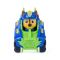 Mini vehicul cu figurina, Paw Patrol the Dino Movie, Pup Squad Racers, Chase, 20157134