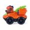 Mini vehicul cu figurina, Paw Patrol the Dino Movie, Pup Squad Racers, Zuma, 20157136