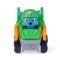 Mini vehicul cu figurina, Paw Patrol the Dino Movie, Pup Squad Racers, Rocky, 20157137