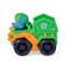 Mini vehicul cu figurina, Paw Patrol the Dino Movie, Pup Squad Racers, Rocky, 20157137