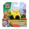 Mini vehicul cu figurina, Paw Patrol the Dino Movie, Pup Squad Racers, Rubble, 20157138