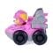 Mini vehicul cu figurina, Paw Patrol the Dino Movie, Pup Squad Racers, Skye, 20157139