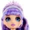 Papusa Rainbow High, Creative Crystals, Violet Willow, 121404EUC