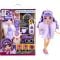 Papusa Rainbow High, Creative Crystals, Violet Willow, 121404EUC