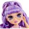 Papusa Rainbow High, Creative Crystals, Violet Willow, 121404EUC