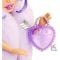 Papusa Rainbow High, Creative Crystals, Violet Willow, 121404EUC