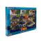 Set de joaca cu vehicule, Maxx Wheels, Politie, 40 piese, 1:87