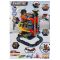 Set de joaca Teamsterz, Metro City, Garaj cu 4 etaje si 5 masinute, 60 cm