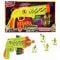 Pistol cu 9 sageti din burete, Lanard Toys, Zombie Hunter