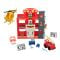Set de joaca, Tiny Kiddom, Sectia de pompieri, 32 piese