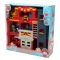 Set de joaca, Tiny Kiddom, Sectia de pompieri, 32 piese