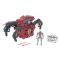 Set de joaca figurina cu vehicul de lupta si accesorii, ACID, Spida Cannon