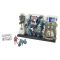 Set de joaca figurina si robot cu accesorii, ACID, Ex-Mech Mobile Mod Base