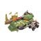Set de joaca cu tanc de lupta si 2 figurine, Lanard Toys, The Corps Universe