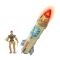 Racheta si figurina, Lanard Toys, The Corps Universe, Sledgehammer NX-33