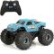 Masina cu telecomanda, New Bright, RockZilla, 1:10, Albastru