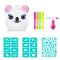 Jucarie de plus de colorat, Airbrush Plush, Neon, Koala, S2