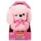 Jucarie de plus interactiva, catelus Pudel, Puffy Friends, Roz
