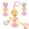 Breloc surpriza cu accesorii de personalizat, Creamy Deco, S1