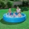 Piscina gonflabila rotunda, 3 inele, Bestway, Bleu, 183 x 33 cm