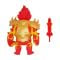 Figurina Monster Flex Combat, Monstrulet care se intinde, Fire Monster
