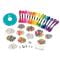Set de creatie bratari, Cra-Z-Art, Deluxe Bead Charm, Bracelet Studio, 950 pese