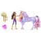Set de joaca cu papusa, Unicorn Academy, Sophia si Wildstar, 6066838